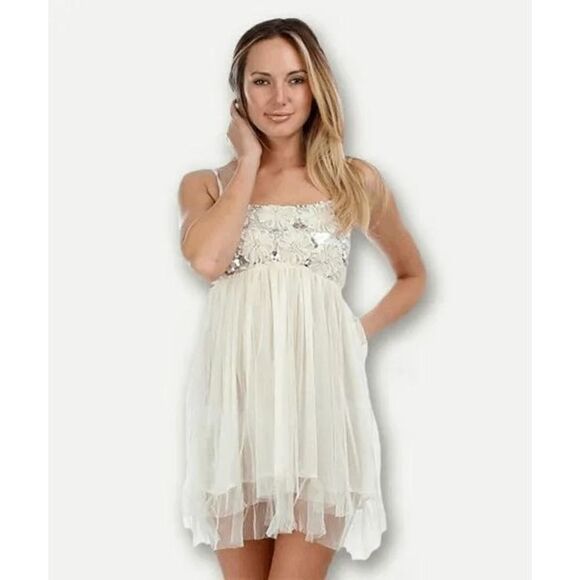 *Clearance* Lace Babydoll Dress   - Picture 1 of 2